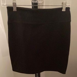 Black mini skirt smoke free home worn once